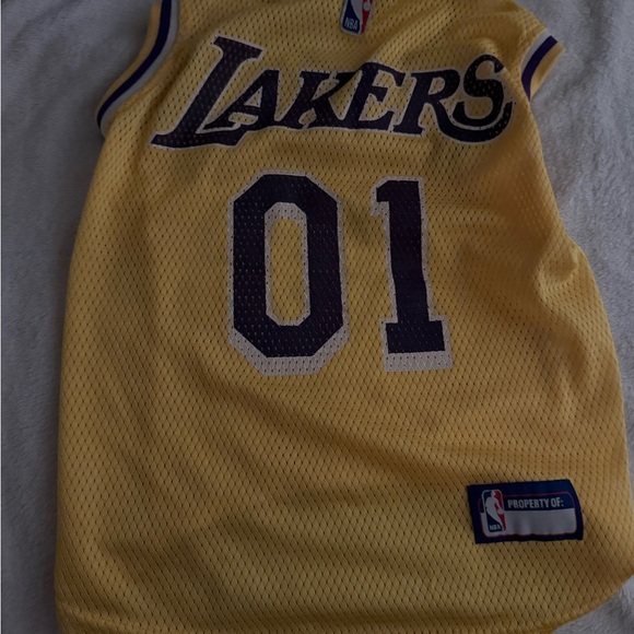 Pets First Yellow Lakers Jersey - Picture 2 of 3
